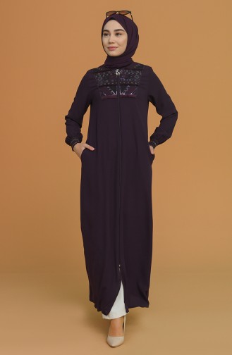 Damson Abaya 5027-02