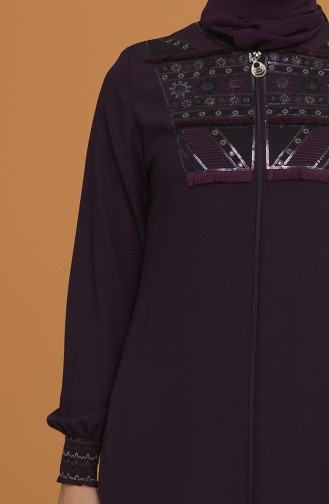 Abayas Plum 5027-02