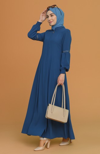 Indigo Abaya 5028-02