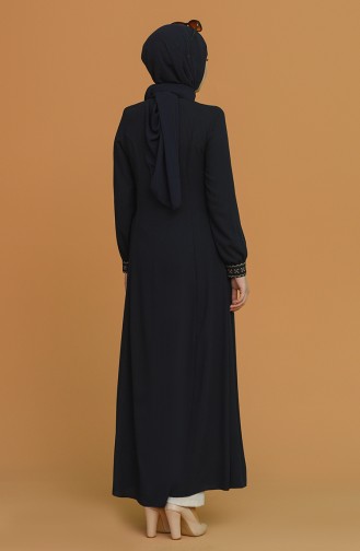 Dunkelblau Abayas 5029-02