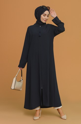 Navy Blue Abaya 1070-01