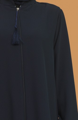 Navy Blue Abaya 1070-01