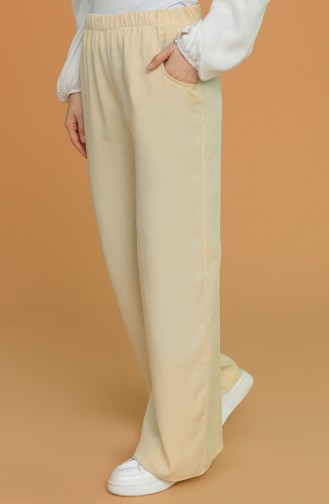 Pantalon Crème 1021-03
