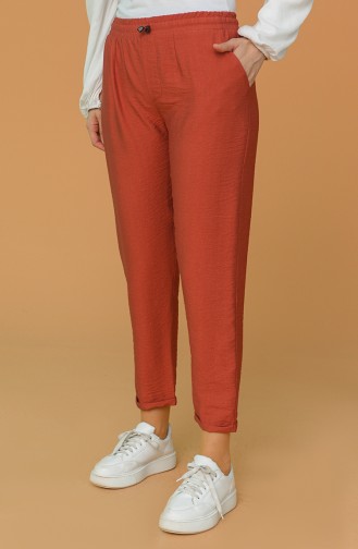 Brick Red Pants 2037-04