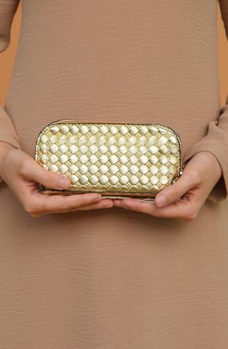 Golden Portfolio Clutch 1214-207