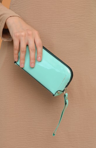 Green Portfolio Clutch 1214-219