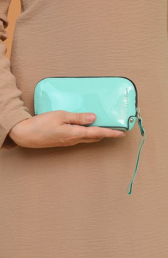Green Portfolio Hand Bag 1214-219