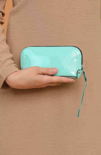 Green Portfolio Clutch 1214-219