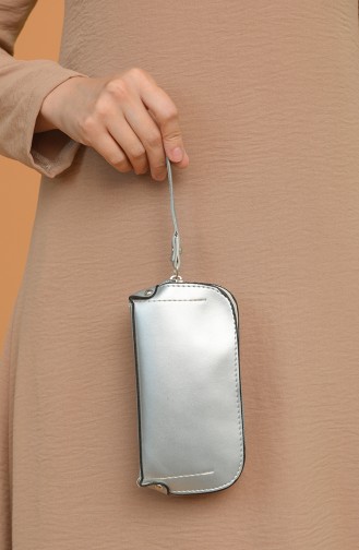 Gray Portfolio Clutch 1214-224