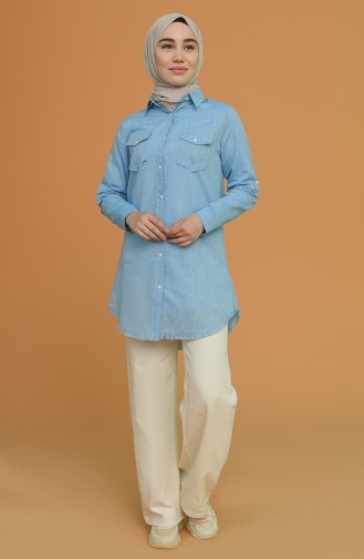 Ice Blue Tuniek 9000-03