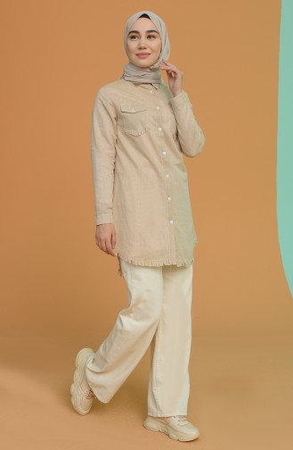 Beige Tunikas 9000-06