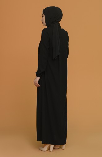 Black Abaya 5004-01