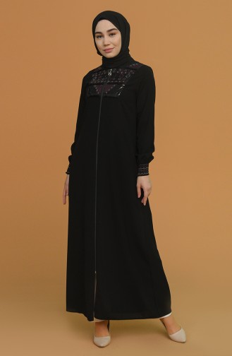 Black Abaya 5027-01