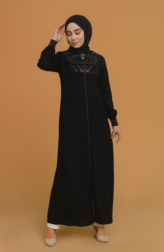 Black Abaya 5027-01