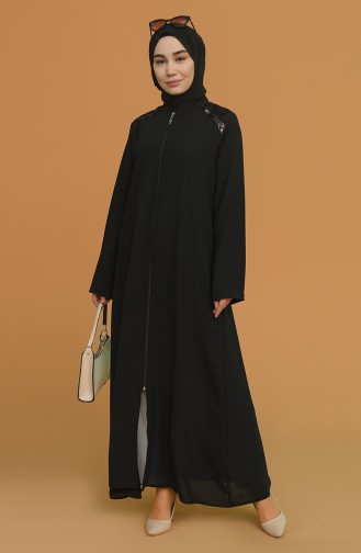 Abayas Noir 1053A-01