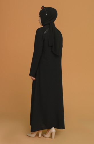 Abayas Noir 1053A-01