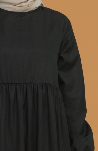 Black Hijab Dress 0712-01
