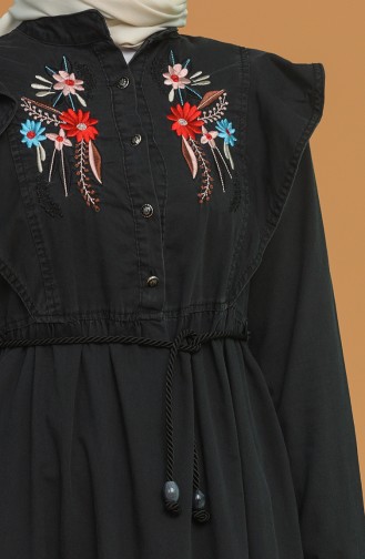 فستان أسود 1010-01