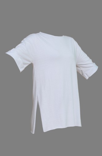 T-Shirt Blanc 6021-08