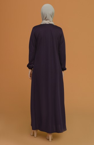 Damson Abaya 3066-03