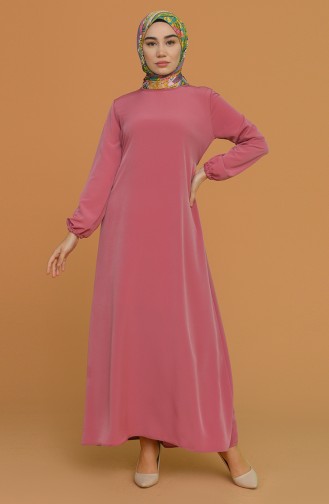 Dusty Rose İslamitische Jurk 78523-01