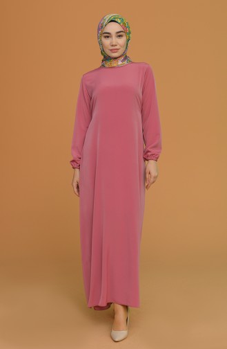 Dusty Rose İslamitische Jurk 78523-01