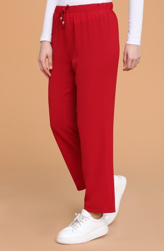 Claret Red Pants 1030-05