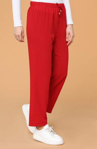 Claret red Broek 1030-05