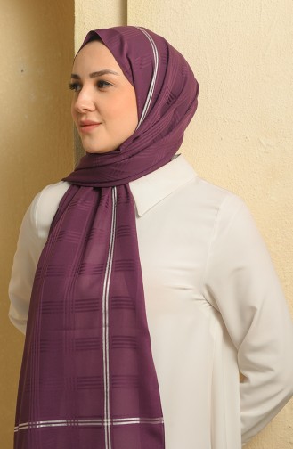 Purple Sjaal 15265-P09
