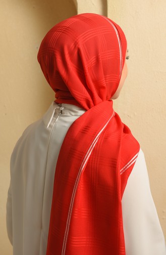 Red Shawl 15265-P18