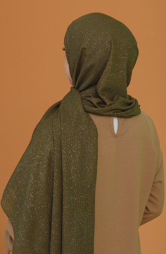 Khaki Sjaal 15269-04