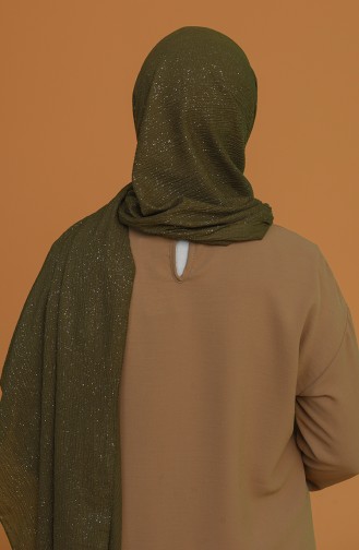 Khaki Schal 15269-04