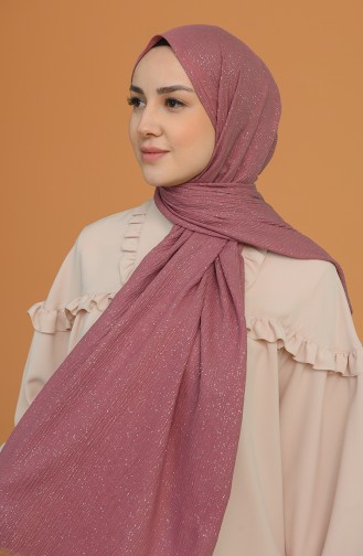 Dark Dusty Rose Shawl 15269-11