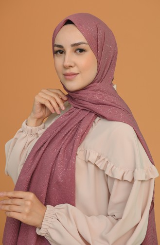 Dark Dusty Rose Shawl 15269-11
