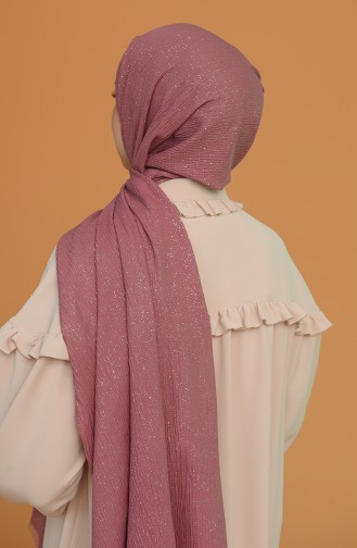 Dark Dusty Rose Shawl 15269-11