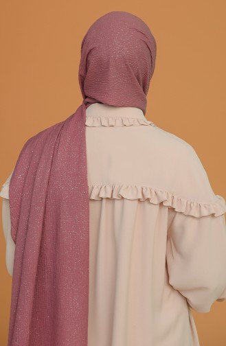 Dark Dusty Rose Shawl 15269-11