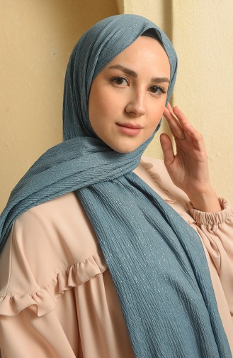 Denim Blue Shawl 15269-26