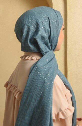 Denim Blue Shawl 15269-26