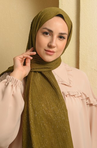 Oil Green Shawl 15269-28