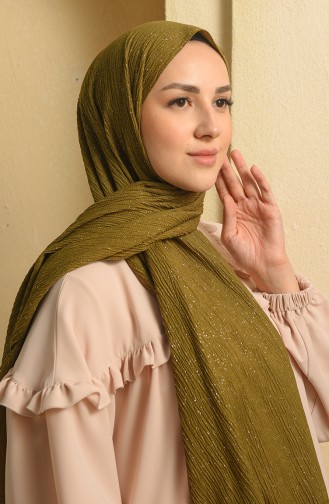 Oil Green Shawl 15269-28