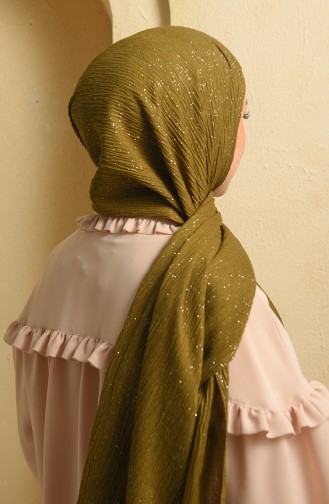 Oil Green Shawl 15269-28