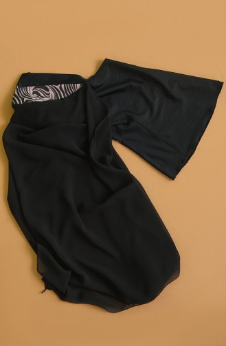Black Modest Swimwear 03