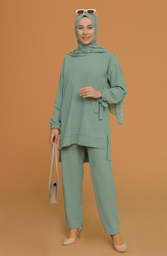 Green Almond Suit 1001-01