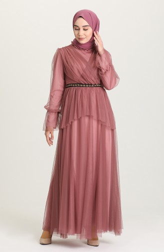 Habillé Hijab Rose Pâle 81776-05