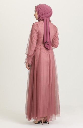 Habillé Hijab Rose Pâle 81776-05