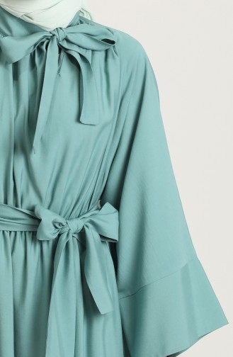 Robe Hijab Vert noisette 0102-02