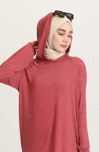 Dark Dusty Rose Tuniek 1635-01