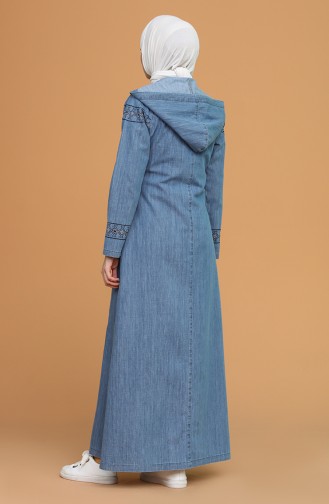 Jeans Blue Abaya 9298-02