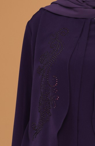 Abayas Plum 1504-02