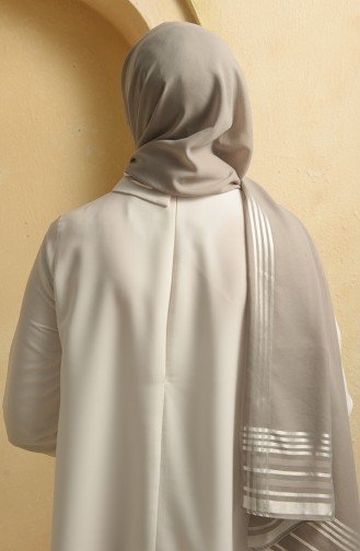 Light Gray Sjaal 15264-09